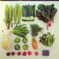 Photo of Greenhearts Family Farm - San Francisco, CA, United States. Contents of my first box